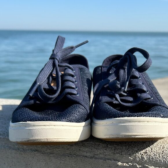 OluKai Pehuea Li 20379-Dede Women Sz 7 Trench Blue - Picture 5 of 9